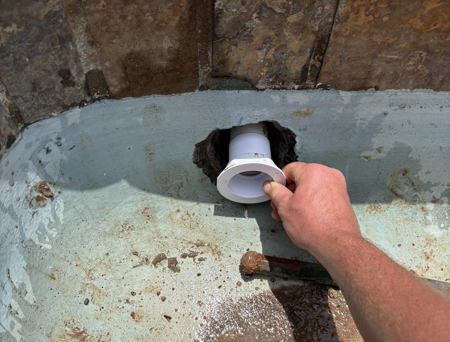 Swimming pool structural repair by Pool Gecko